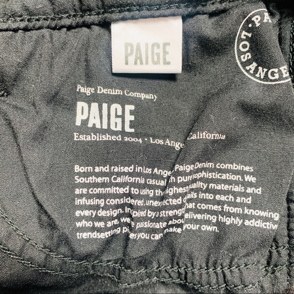 PAIGE Black Velvet Skinny Denim Jeans Size 29 - Picture 12 of 13